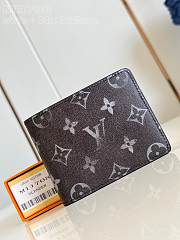 Louis Vuitton LV Slender Wallet Black 11 x 8.5 x 2 cm - 1