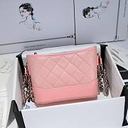 Chanel Small Gabrielle Hobo Pink 20cm - 5