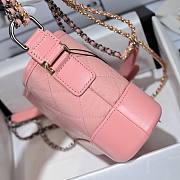 Chanel Small Gabrielle Hobo Pink 20cm - 3