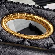 Chanel Clutch Lambskin Gold Plated Metal Black 25x19x3cm - 2