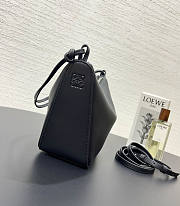 Loewe Hammock Hobo Bag Black 28x17x9.5cm - 4