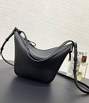 Loewe Hammock Hobo Bag Black 28x17x9.5cm - 3