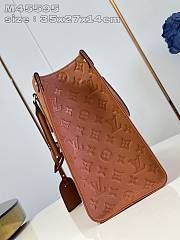 Louis Vuitton LV OnTheGo MM Cognac Brown 35x27x14cm - 4