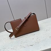 Celine Mini Crossbody Bag Tan 18x12x3.5cm - 4