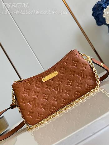 Louis Vuitton LV Liv Pochette Cognac 24x13x6.5cm