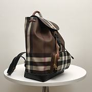 Burberry Blackpack Dawstring Brown 37x24x13cm - 6