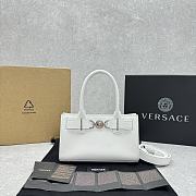 Versace Medusa Small Top Handle Bag White 22x6x14cm - 1