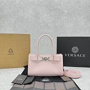 Versace Medusa Small Top Handle Bag Pink 22x6x14cm - 1