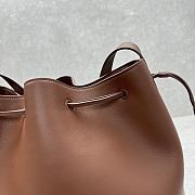 The Row Brown Belvedere Leather Bucket Bag 30x37x18cm - 3