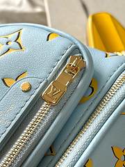 Louis Vuitton LV Mini Bumbag Blue 17 x 12 x 9.5 cm - 2