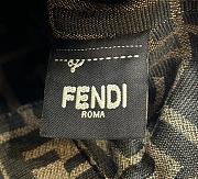 Fendi Mini By The Way Denim Blue Bag 20x9x12cm - 3