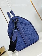 Louis Vuitton LV Keepall Bandoulière 35 Sapphire 34 x 21 x 16 cm - 3