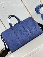 Louis Vuitton LV Keepall Bandoulière 35 Sapphire 34 x 21 x 16 cm - 2