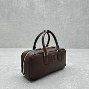 Miu Miu Arcadie Bag Brown Leather 27x9x12cm - 4