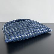 Bottega Veneta Small Hop Denim Blue 41x20.5x17.5cm - 6