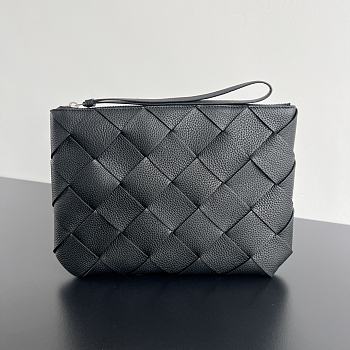 Bottega Veneta Diago Large Pouch Black 33x23x2cm