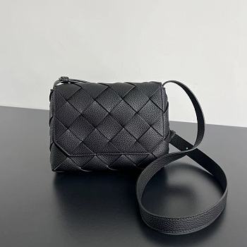 Bottega Veneta Diago Black Bag 22.5x16.5x5.5cm