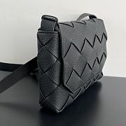 Bottega Veneta Diago Black Bag 22.5x16.5x5.5cm - 4