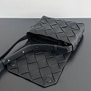 Bottega Veneta Diago Black Bag 22.5x16.5x5.5cm - 3