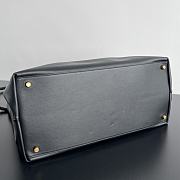 Bottega Veneta Andiamo Bag Black Leather 42x35x18cm - 4