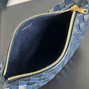 Bottega Veneta Mini Wallace Shoulder Bag Denim 20x13x9.5cm - 4