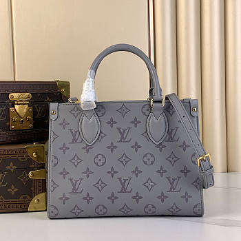 Louis Vuitton LV OnTheGo PM Tote Bag Trianon Gray 25 x 19 x 11.5 cm