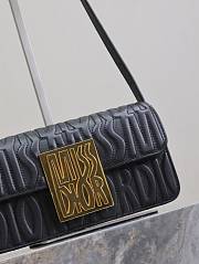Dior Miss Flap Bag Black Miss Allover Calfskin 22 x 11 x 6 cm - 2