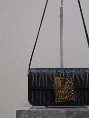 Dior Miss Flap Bag Black Miss Allover Calfskin 22 x 11 x 6 cm - 3