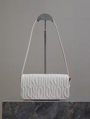 Dior Miss Flap Bag White Miss Allover Calfskin 22 x 11 x 6 cm - 4
