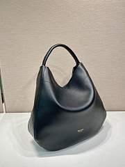 Prada Large Leather Black Shoulder Bag 45.5x43x11cm - 4