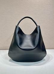 Prada Large Leather Black Shoulder Bag 45.5x43x11cm - 3