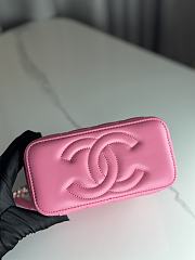 Chanel Handle Vanity Pink Lambskin 17cm - 6