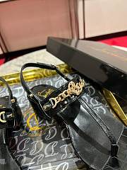 Christian Louboutin MJ Thong 25 mm Mules Black - 5