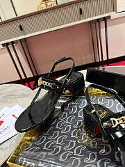 Christian Louboutin MJ Thong 25 mm Mules Black - 3