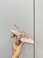 Valentino Vlogo Locker Mary-Jane Singback Pump 60mm Pink - 2