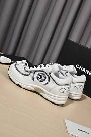 Chanel White Sneaker 05 - 5