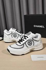 Chanel White Sneaker 05 - 4