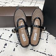 Alaia Ballerina Black Flat - 3