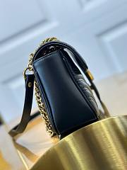 Gucci Marmont Small Black Bag 26x15x7cm - 5