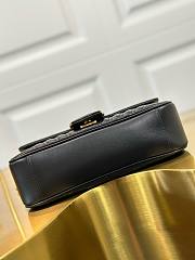 Gucci Marmont Small Black Bag 26x15x7cm - 4