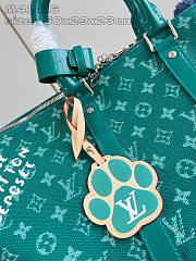 Louis Vuitton LV Keepall Bandoulière 50 Green 50x29x23cm - 3