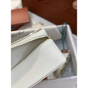 Loro Piana Extra Pocket L19 Pounch In White 19x11x6.5cm - 3