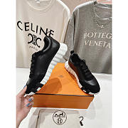 Hermès Bouncing Sneaker Black White - 4