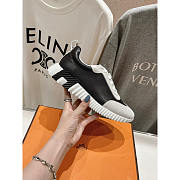 Hermès Bouncing Sneaker White And Black - 1