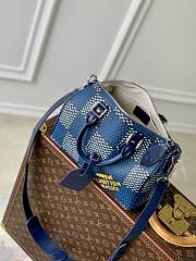 Louis Vuitton LV Speedy 25 Bandoulière Blue 25 x 15 x 15 cm - 3
