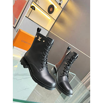 Louis Vuitton LV Black Boots