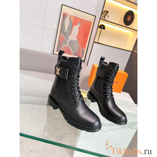 Louis Vuitton LV Wonderland Ankle Boots Black - 1