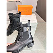 Louis Vuitton LV Wonderland Ankle Boots Black - 5