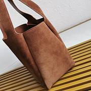 Prada Shoulder Bag Suede 25x21.5x14cm - 2