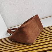 Prada Shoulder Bag Suede 25x21.5x14cm - 3